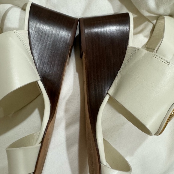 Tory Burch Wedges-white/gold - Picture 2 of 4